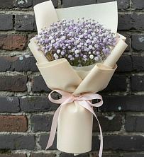 Букет Нежные чувства в Кузьмоловском Букет цветов из: Гипсофила в Кузьмоловском