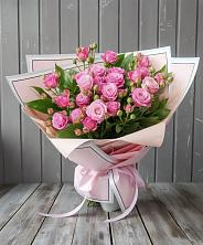 Букет Розовый кустик в Кузьмоловском
