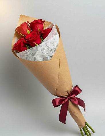 Букет цветов из: Розы в Кузьмоловском