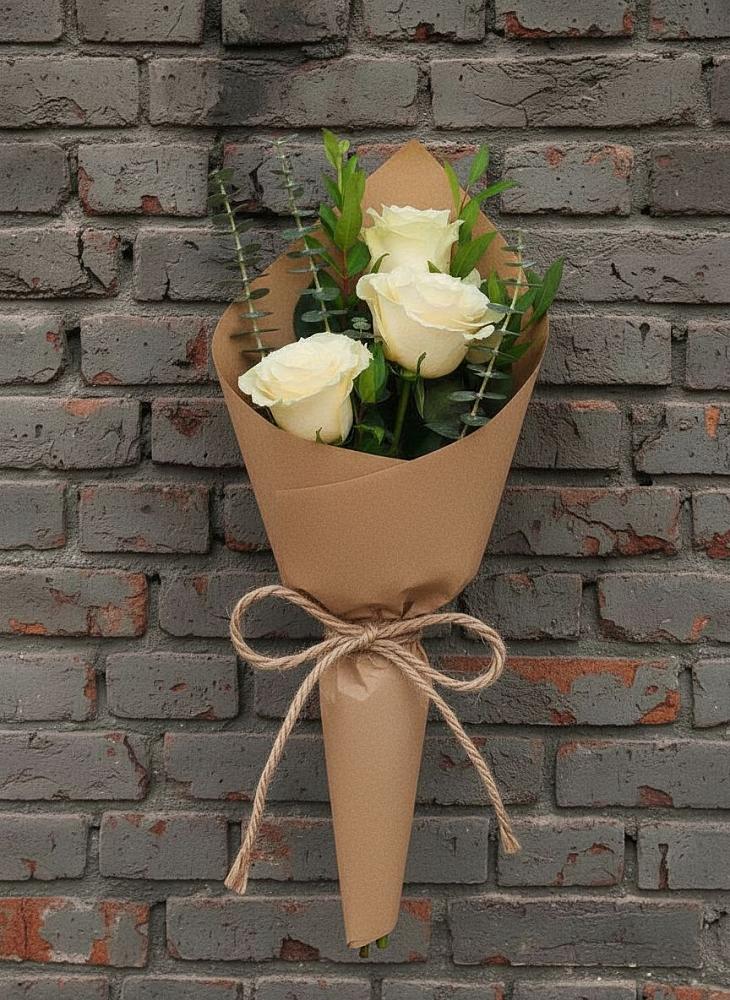 Букет из 3 роз в Кузьмоловском Букет цветов из: Розы в Кузьмоловском