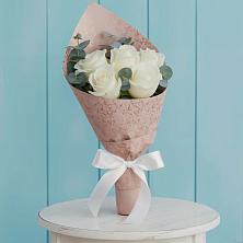 Букет контраст в Кузьмоловском Букет цветов из: Розы в Кузьмоловском