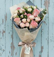 Букет цветов из:  Розы в Кузьмоловском