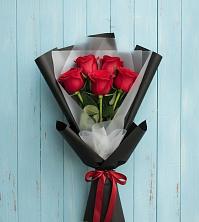 Букет в ритме города в Кузьмоловском Букет цветов из: Розы в Кузьмоловском