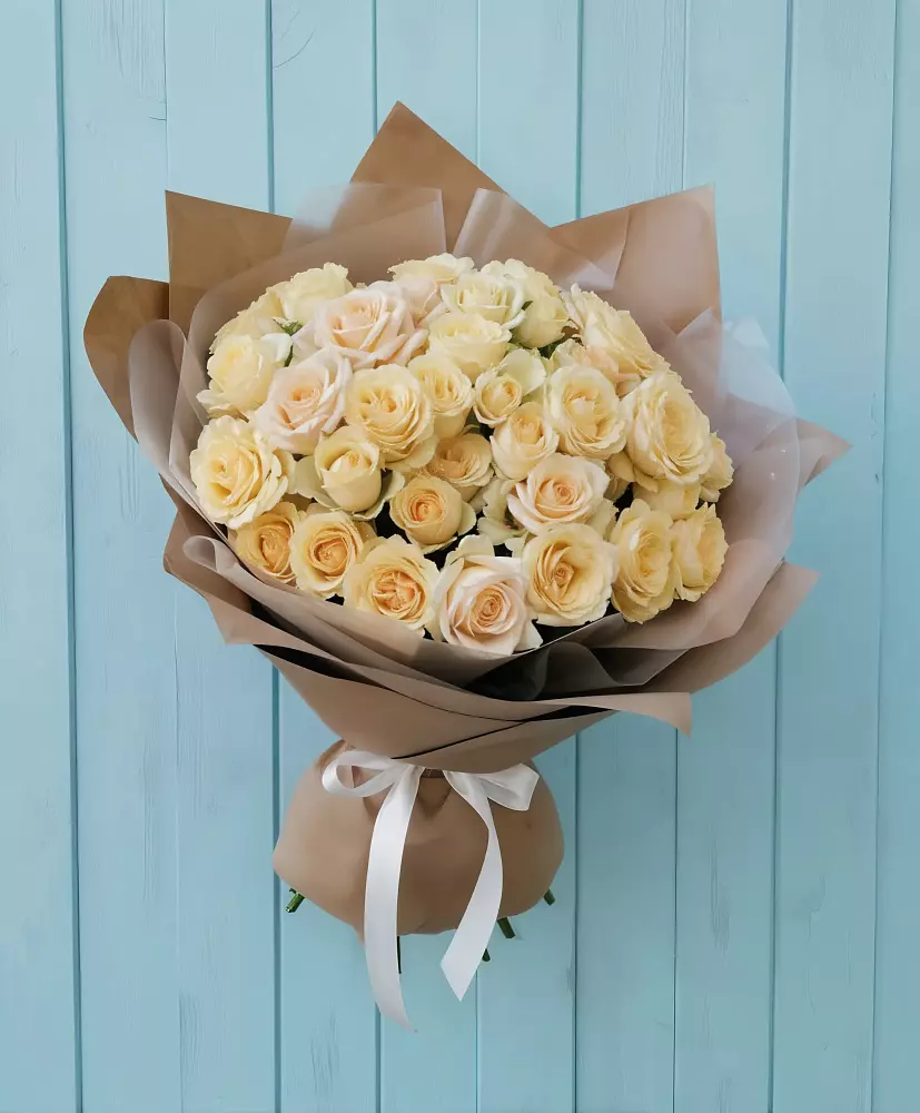 Букет Кремовое облако в Кузьмоловском Букет Кремовое облако в Кузьмоловском